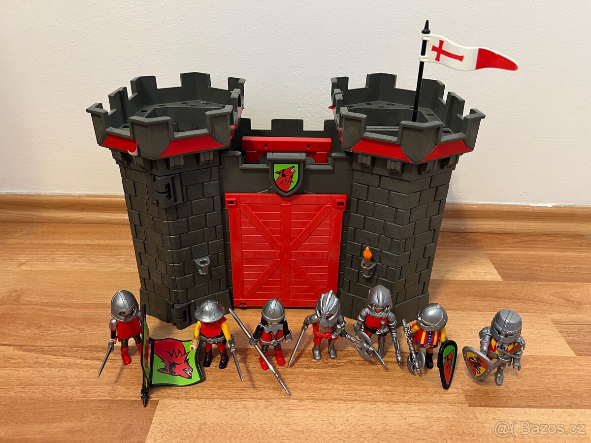 Playmobil Rytířská pevnost s rytíři