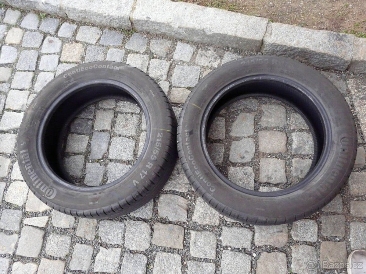 LETNÍ PNEU CONTINENTAL 215/55R17