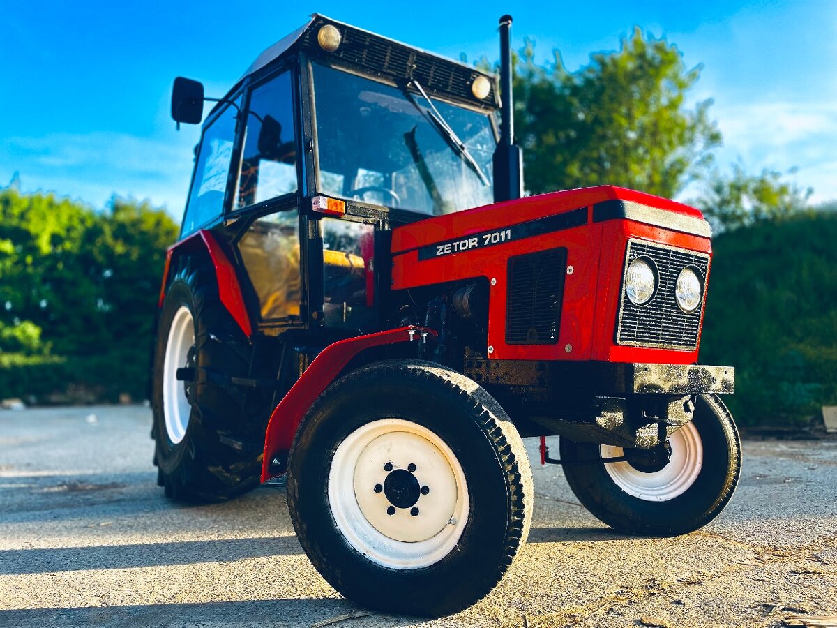 ZETOR 7011 TP a ŠPZ
