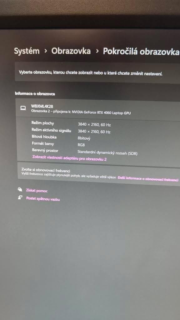 4K monitor WBOX