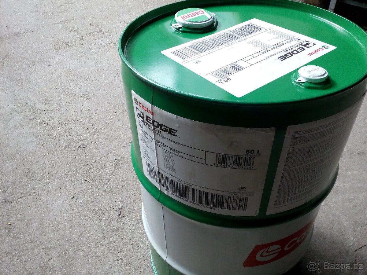 castrol edge 5w-30 LL - motorový olej