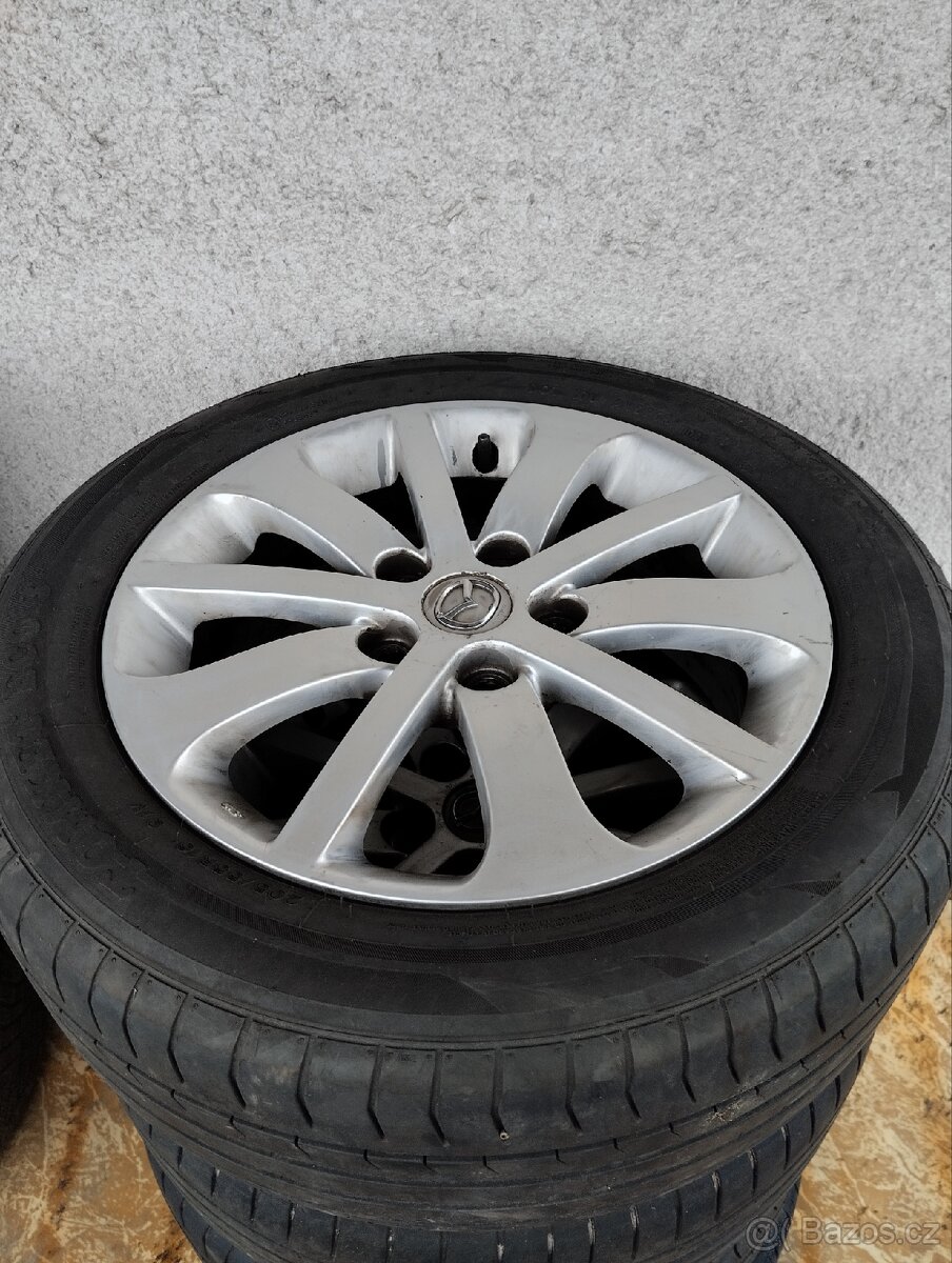 ALU disky, letní pneu, 205/55/R16