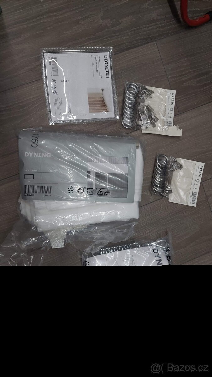Ikea zastínění Dyning bílá