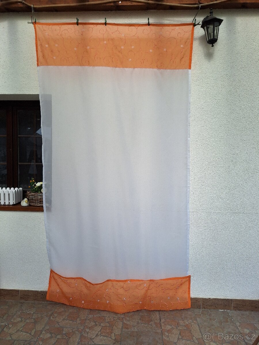 LUXUSNÍ ŠÁL NA OKNA 300/146cm