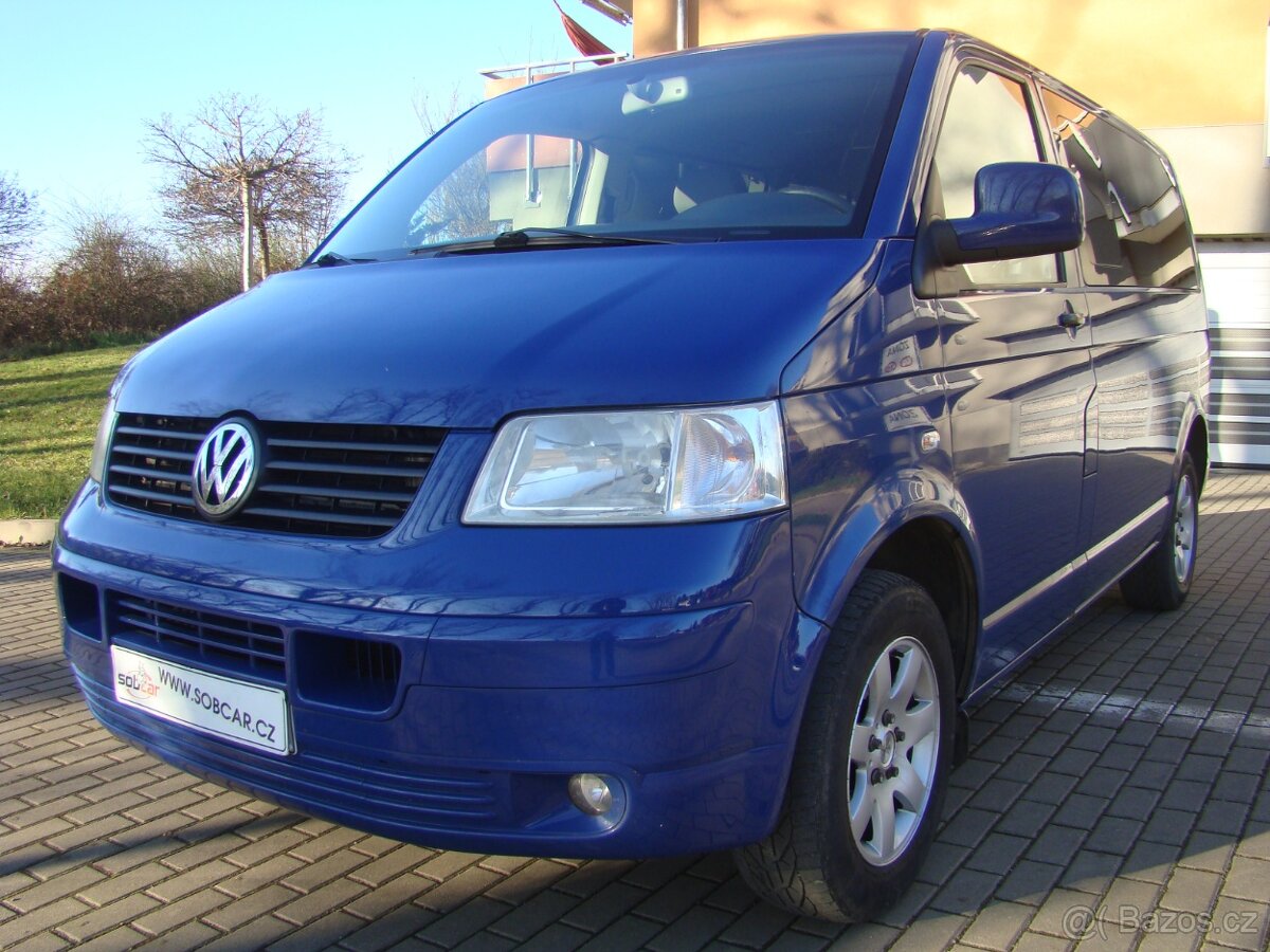 Volkswagen Caravelle 1.9 TDi 9-MÍST KLIMA WEBASTO ODPOČET