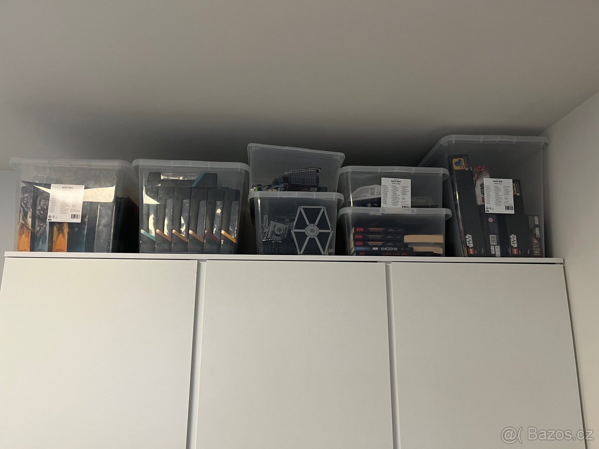 Sbírka Star Wars Lego Knihy Figurky