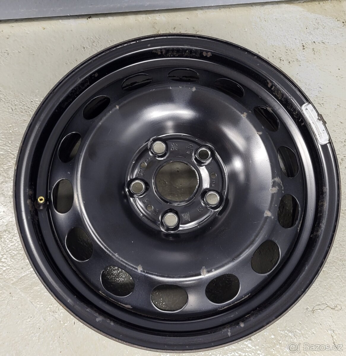 1ks plechový disk 5x112 Volkswagen Škoda