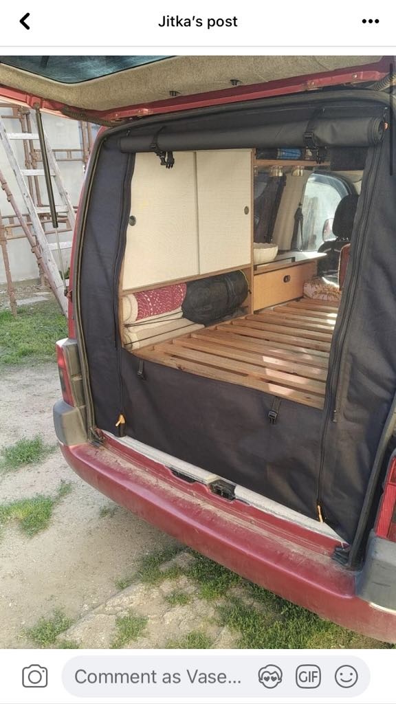 Moskytiéra VW T5, T6, T4, Mercedes Vito, Viano, Marco polo