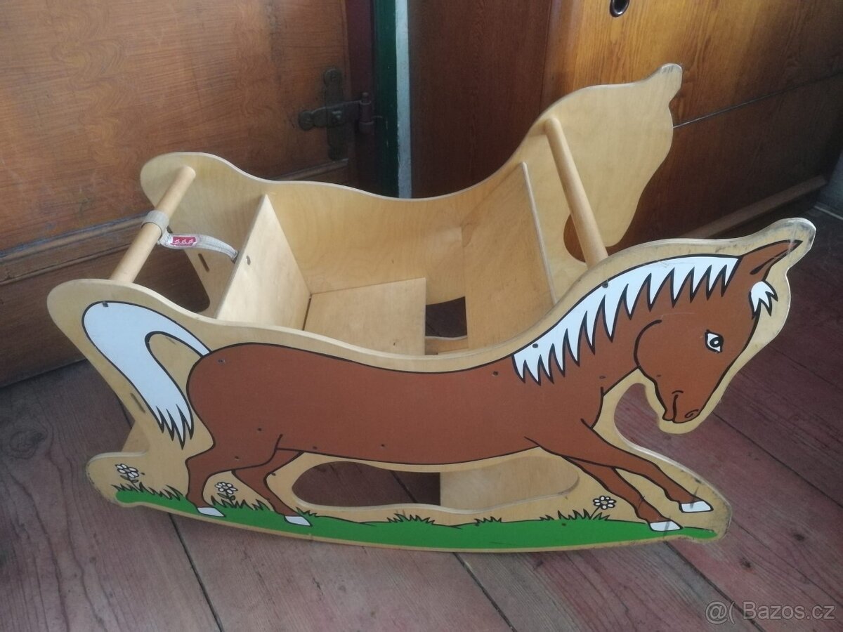 Trihorse houpací kůň 3 v 1