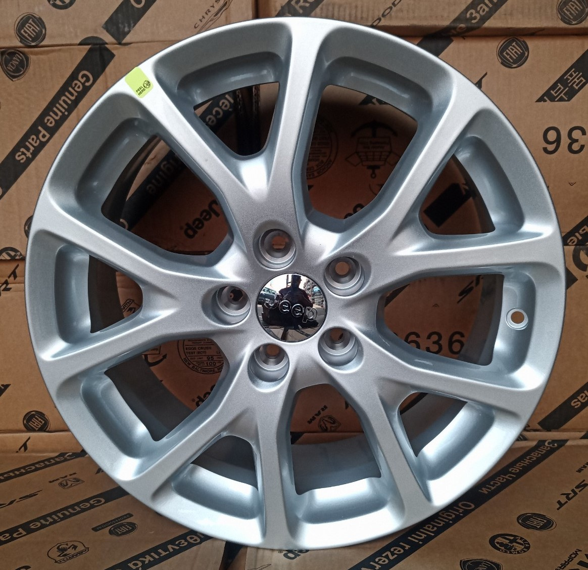 Nové alu disky orig. Jeep Cherokee 5x110 r17