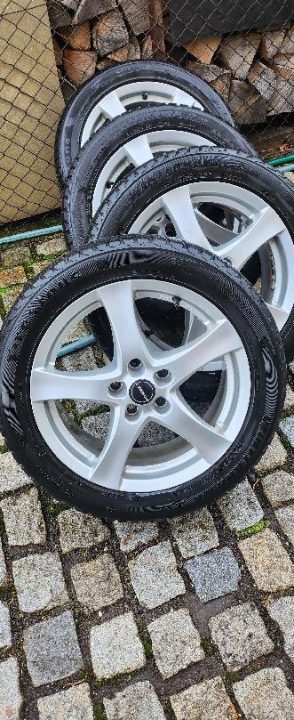 prodám alu kola škoda yeti 225/50/17