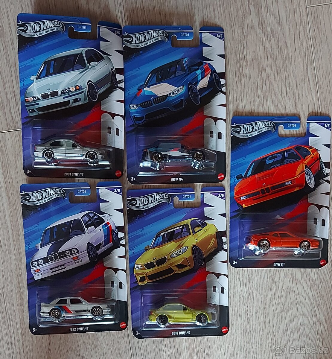 Hot wheels bmw silver series