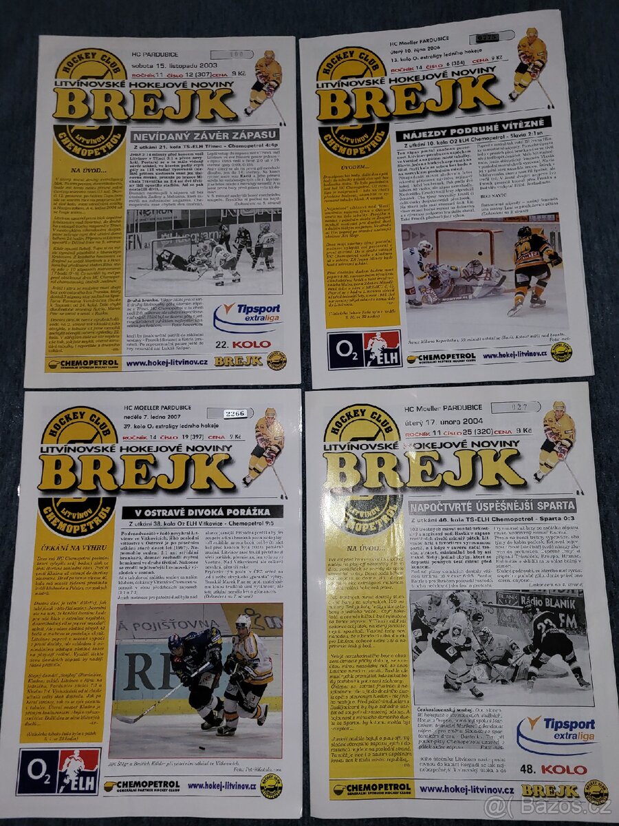 Hokej HC LITVÍNOV PROGRAMY