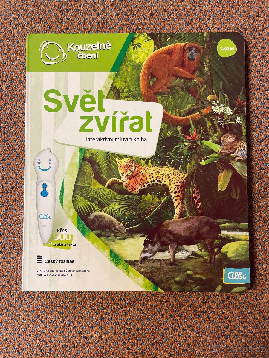 Albi kniha Svět zvířat