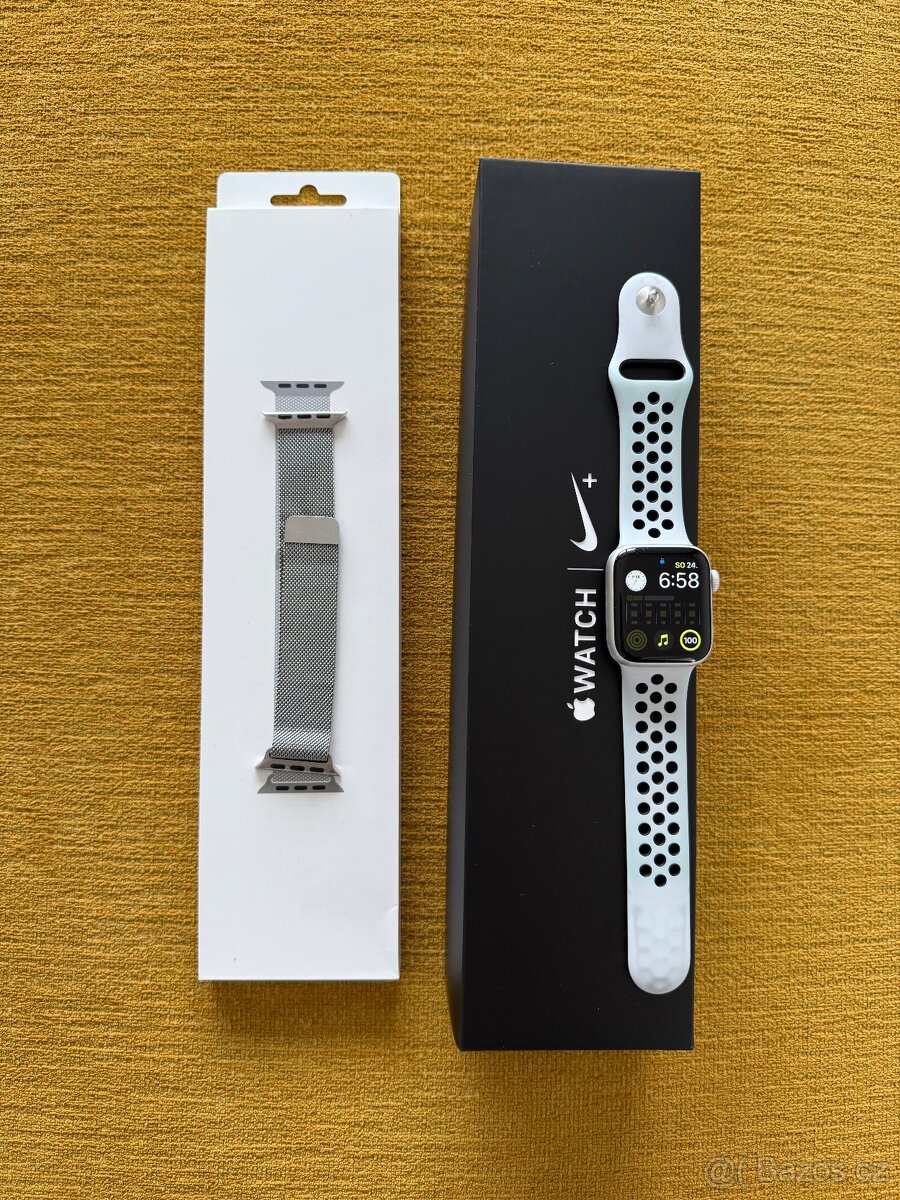 Apple Watch S4 40mm NIKE + Milánský tah