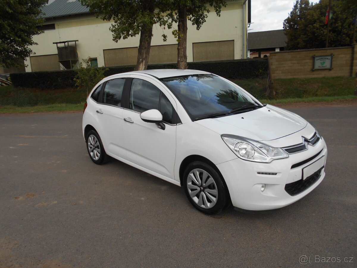 Citroën C3, 1,6 HDI/BLUE-exklusiv-2 sady kol-rok 2016