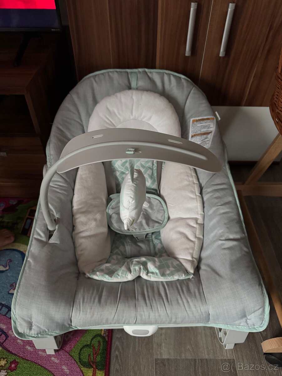 Vibrující houpátko Cozy weave