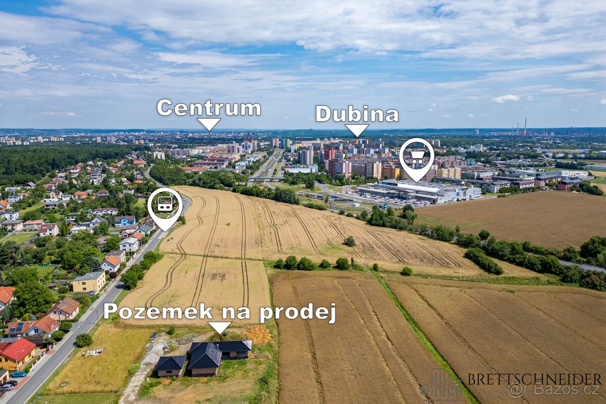 Prodej stavebního pozemku, 964 m², ul. Junácká, Ostrava - St