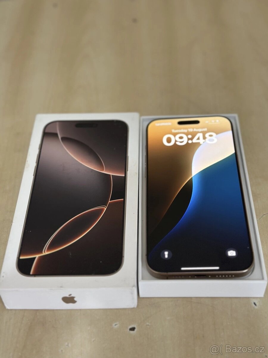 iPhone 16 pro max 256gb desert titanium