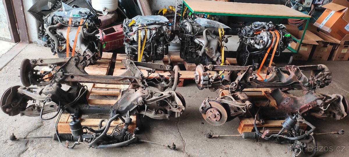 Mazda MX-5 NB 1,6 a 1,8 - díly z celeho rozebraneho auta