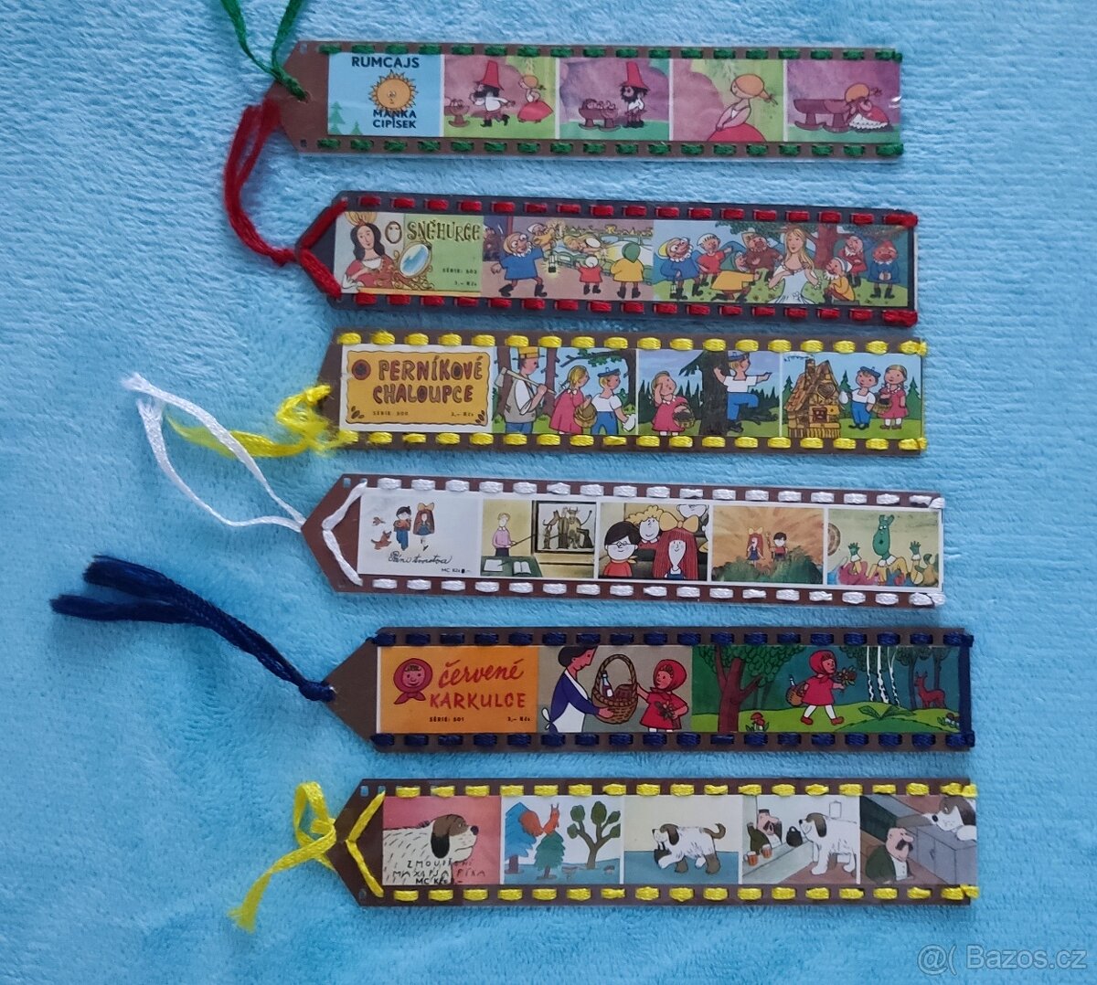 Retro záložky do knížek