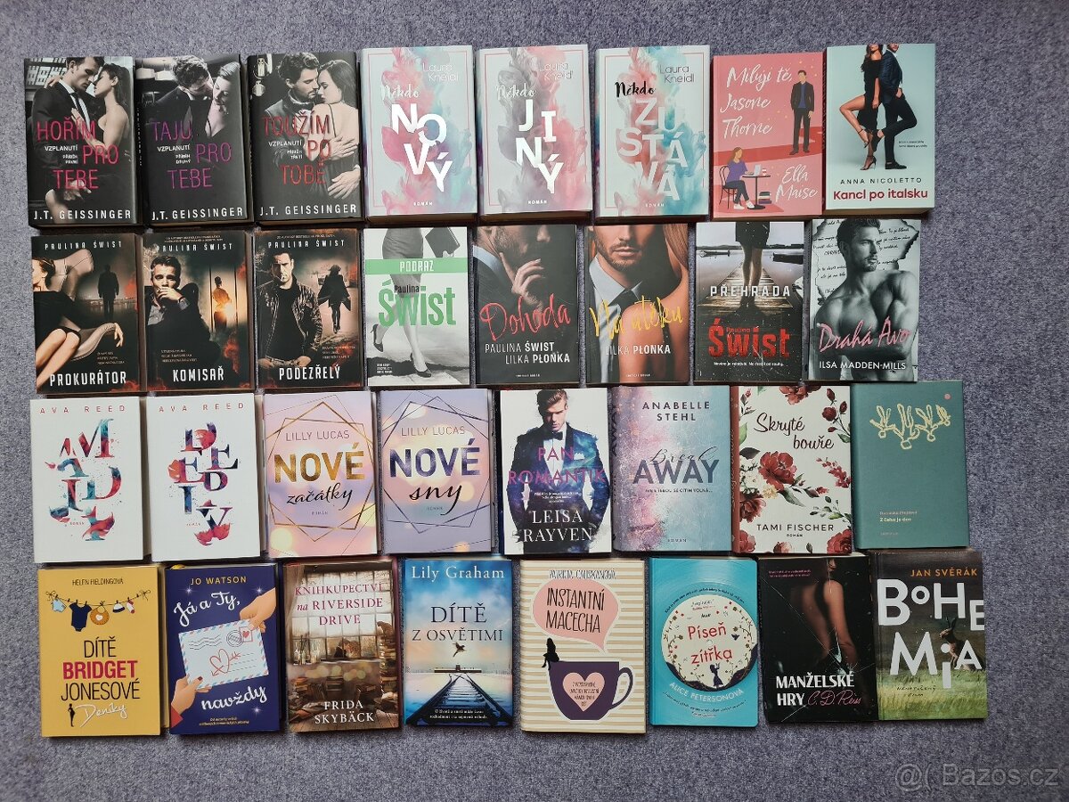 Mix knih - Świst, Płonka, Rayven, Kneidl, Reed..