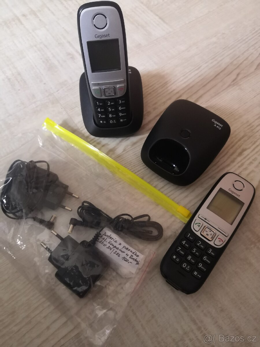 Bezdrátový telefon Siemens