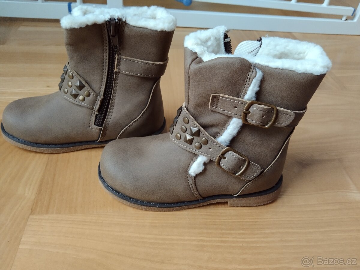 Dívčí zimní/podzimní kozacky