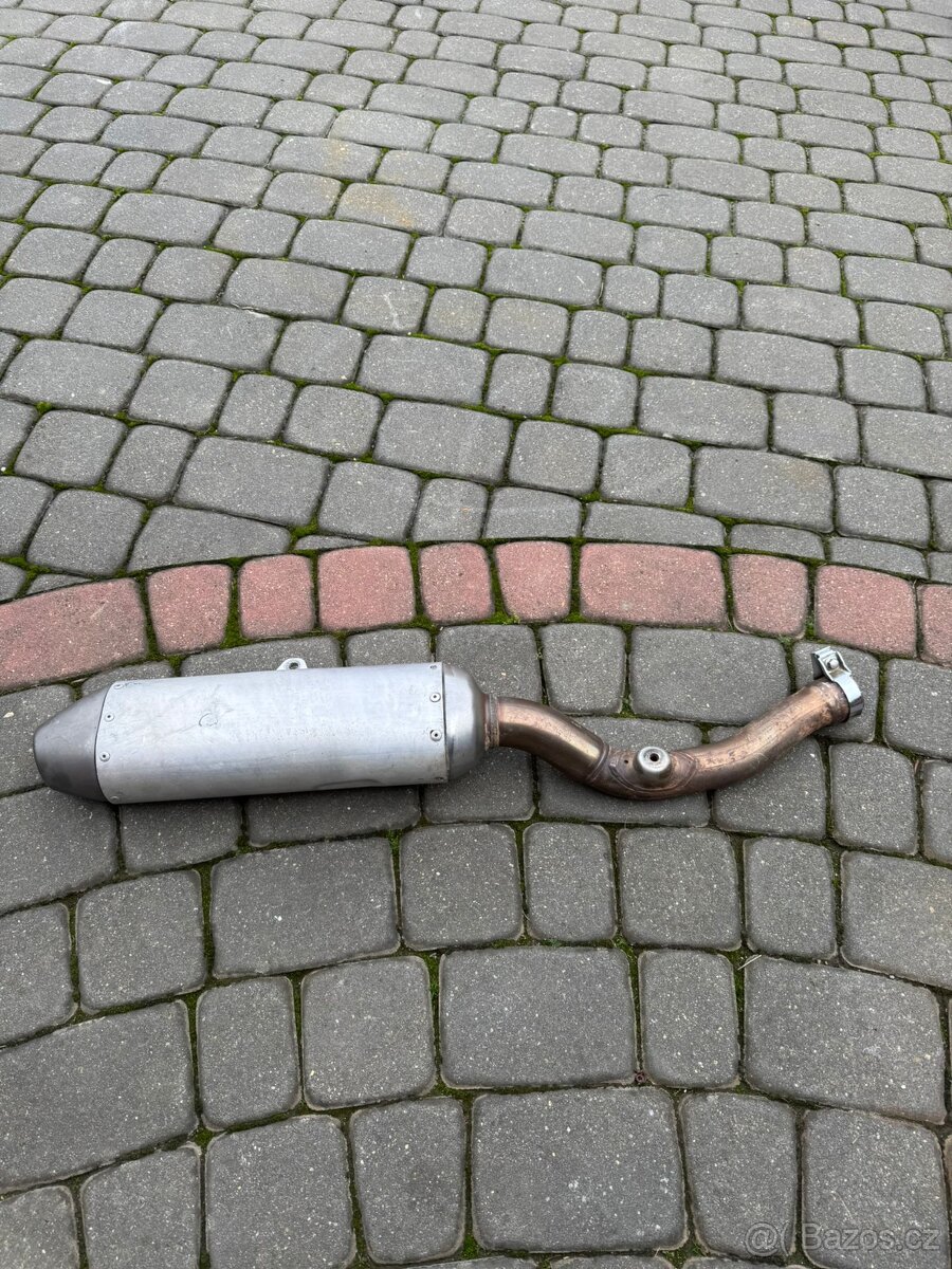 výfuk tlumič kolínko sběrný výfuk Exhaust Yamaha YZF 250