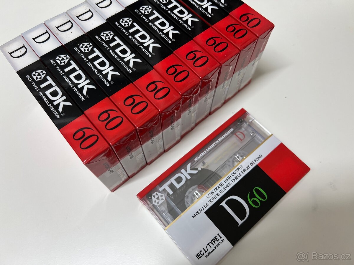 Audiokazeta TDK D 60