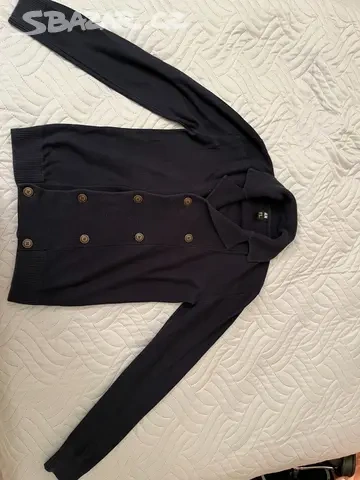 Tm. modrá mikina - svetr zn. H&M
