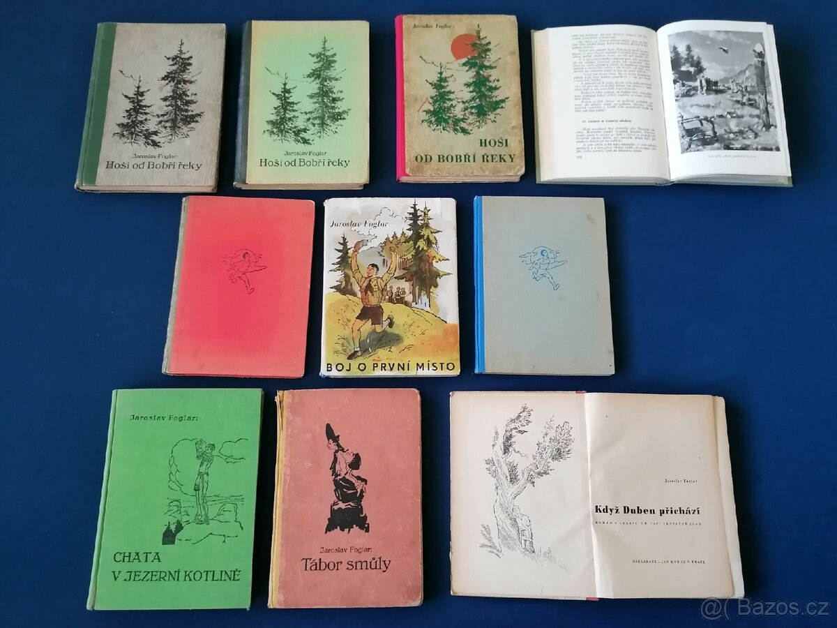 Jaroslav Foglar, Zdeněk Burian, Jan Kobes