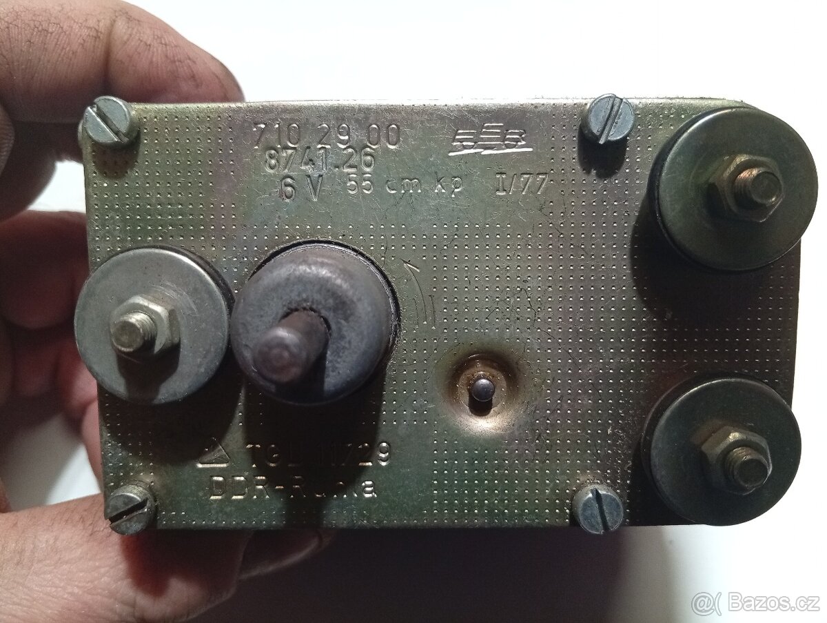 Trabant,vozy IFA, nový motorek stěračů 6 V