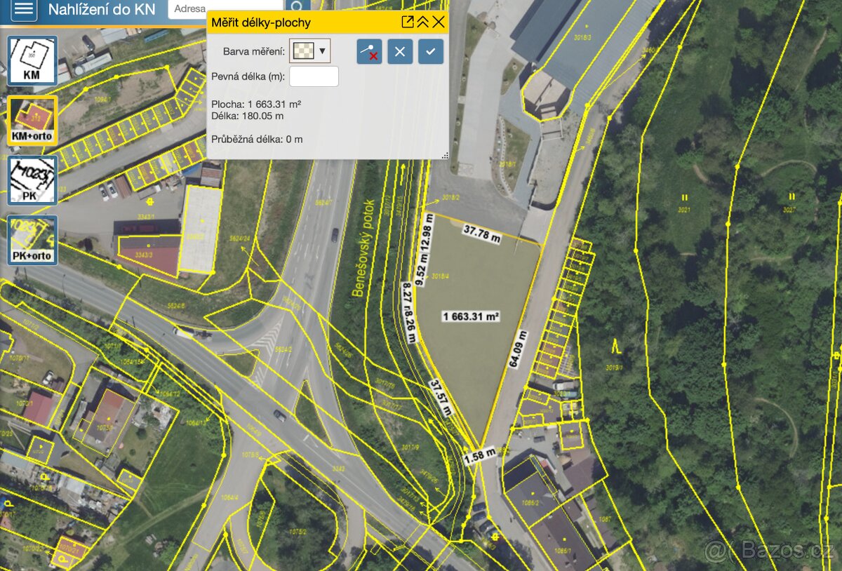 Pronájem zpevněné plochy - Benešov