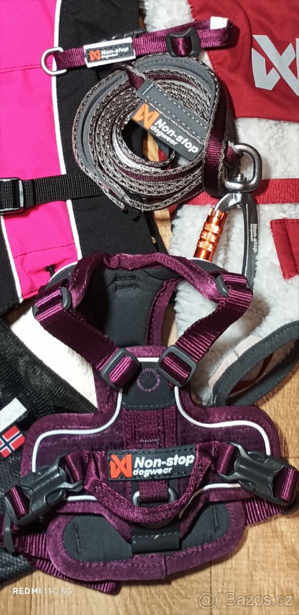 Výbava nonstop dogwear  postroj, vodítko,obojek