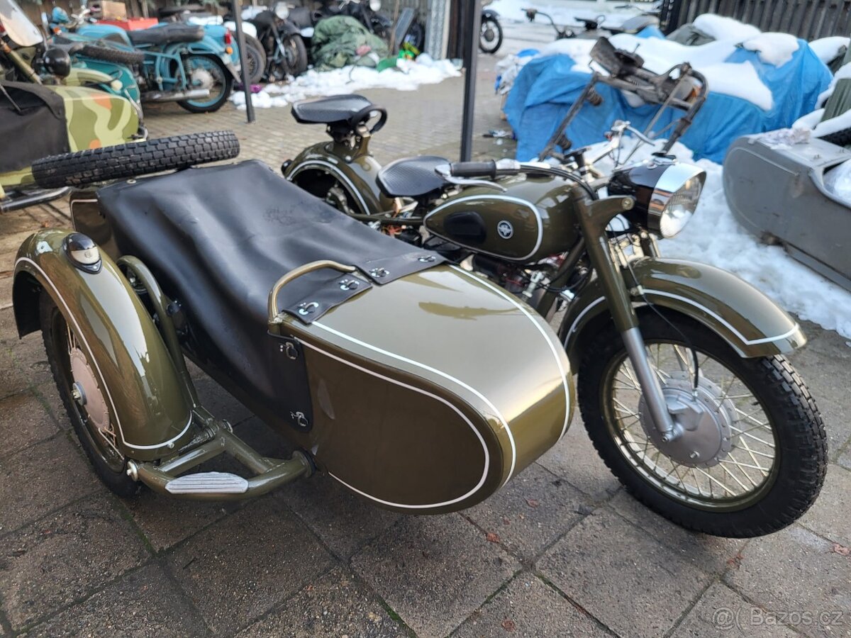 Dněpr,Ural K 750 po zdařilé renovaci