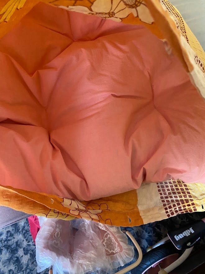 Péřová prošívaná deka