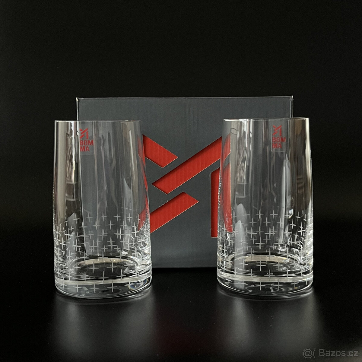 BOMMA Strict 2x sklenice 370ml, Dan Gonzáles