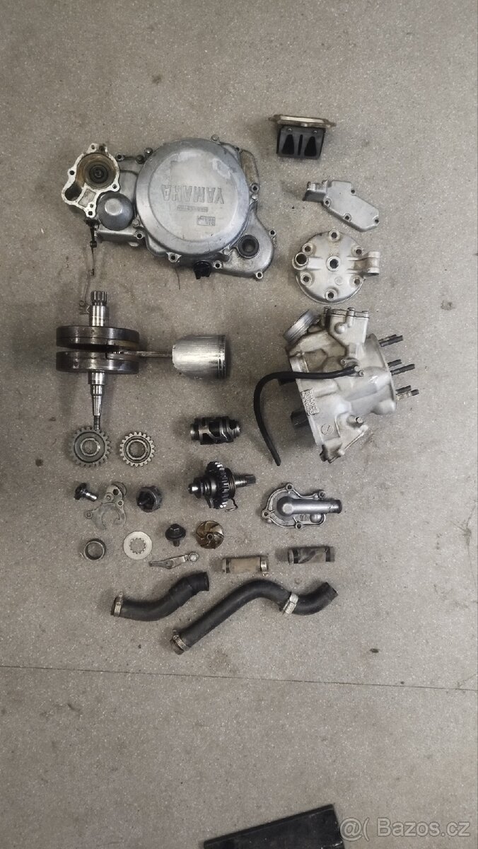 dily motoru yamaha yz 250