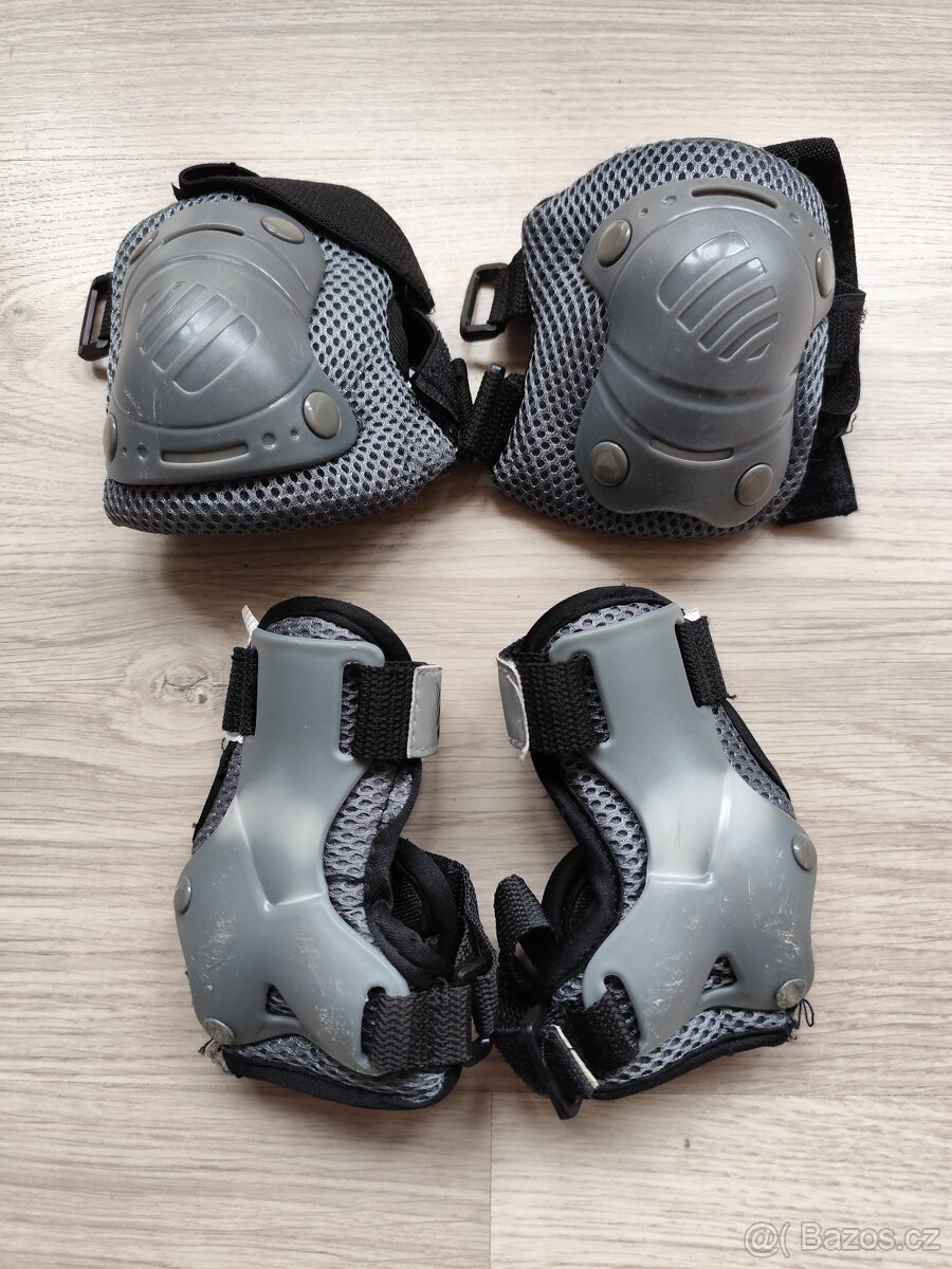 Chrániče na brusle (kolena+zápěstí) 3-7let