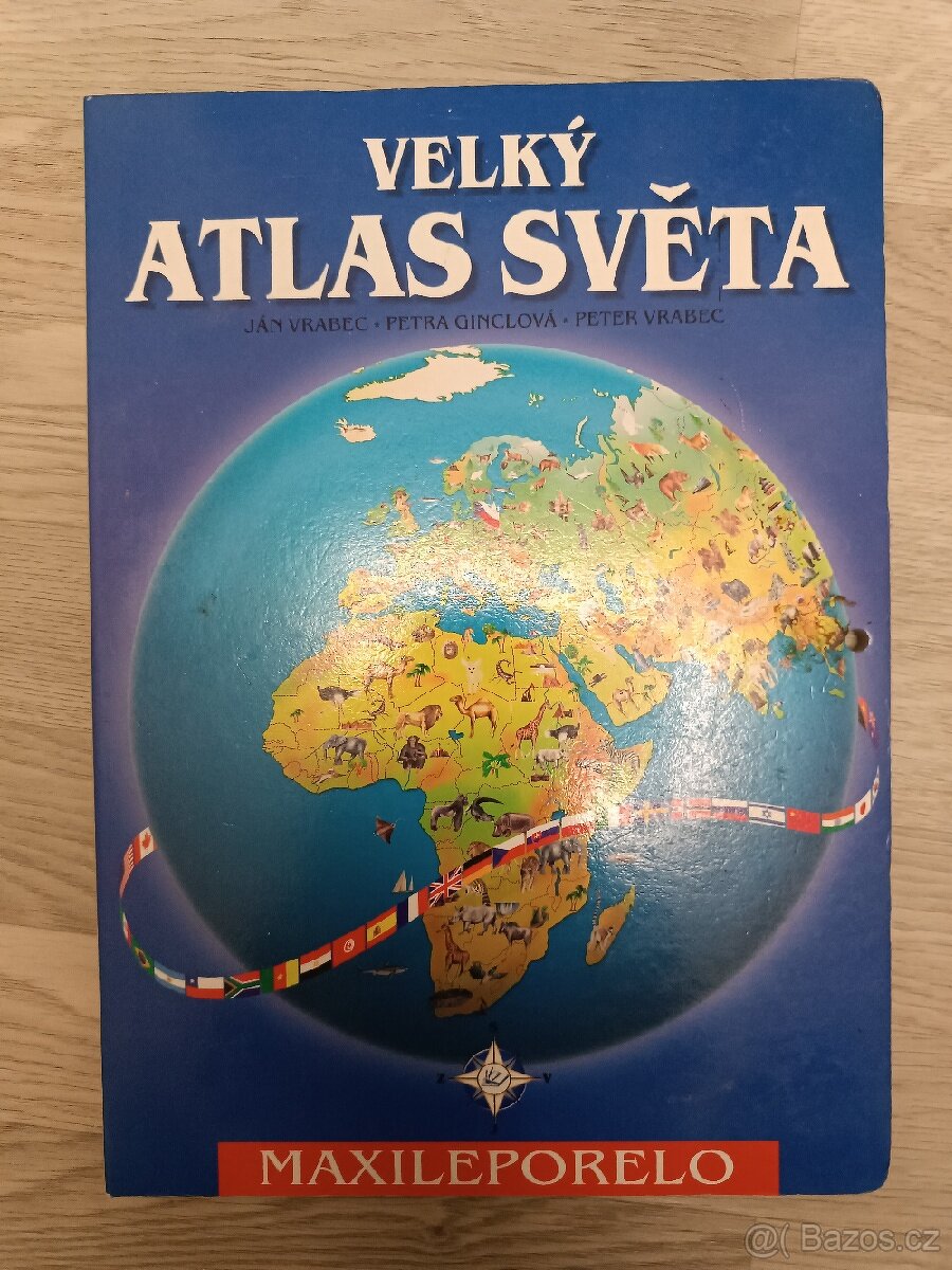 Velký atlas světa - Maxileporelo
