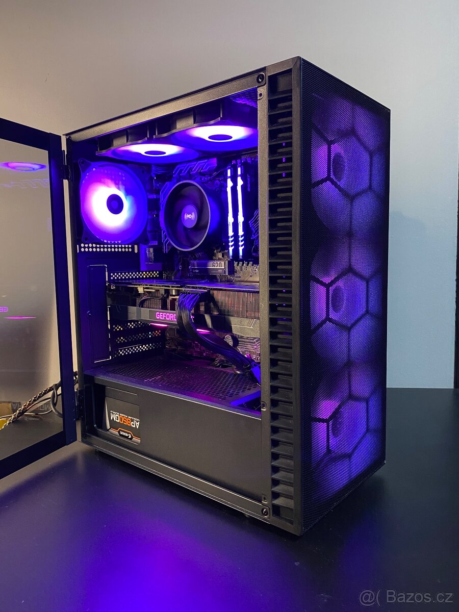 Herní PC: Ryzen 7 5700x /RTX 3080 10gb /32gb RAM/ Záruka