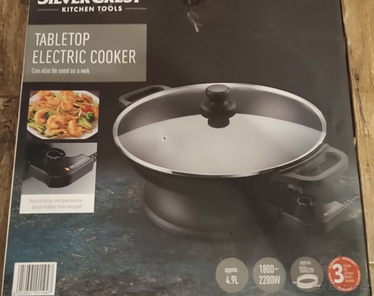 Nová elektrická Pánek Wok