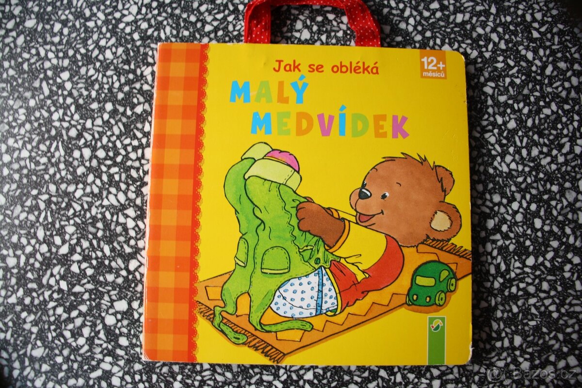 Knížka - Jak se obléká malý medvídek, Leporela