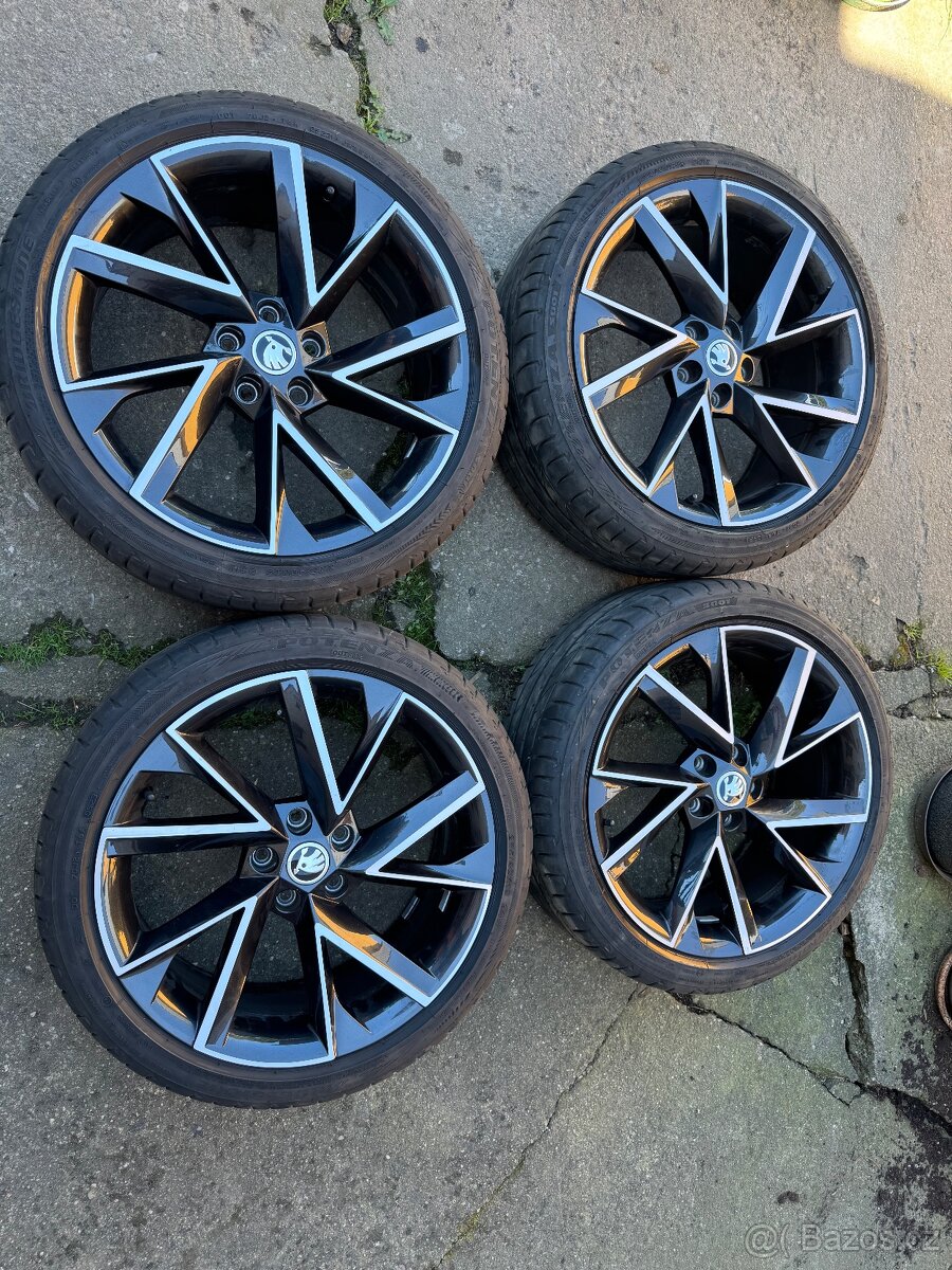 Alu kola VEGA original Škoda 5x112 R19