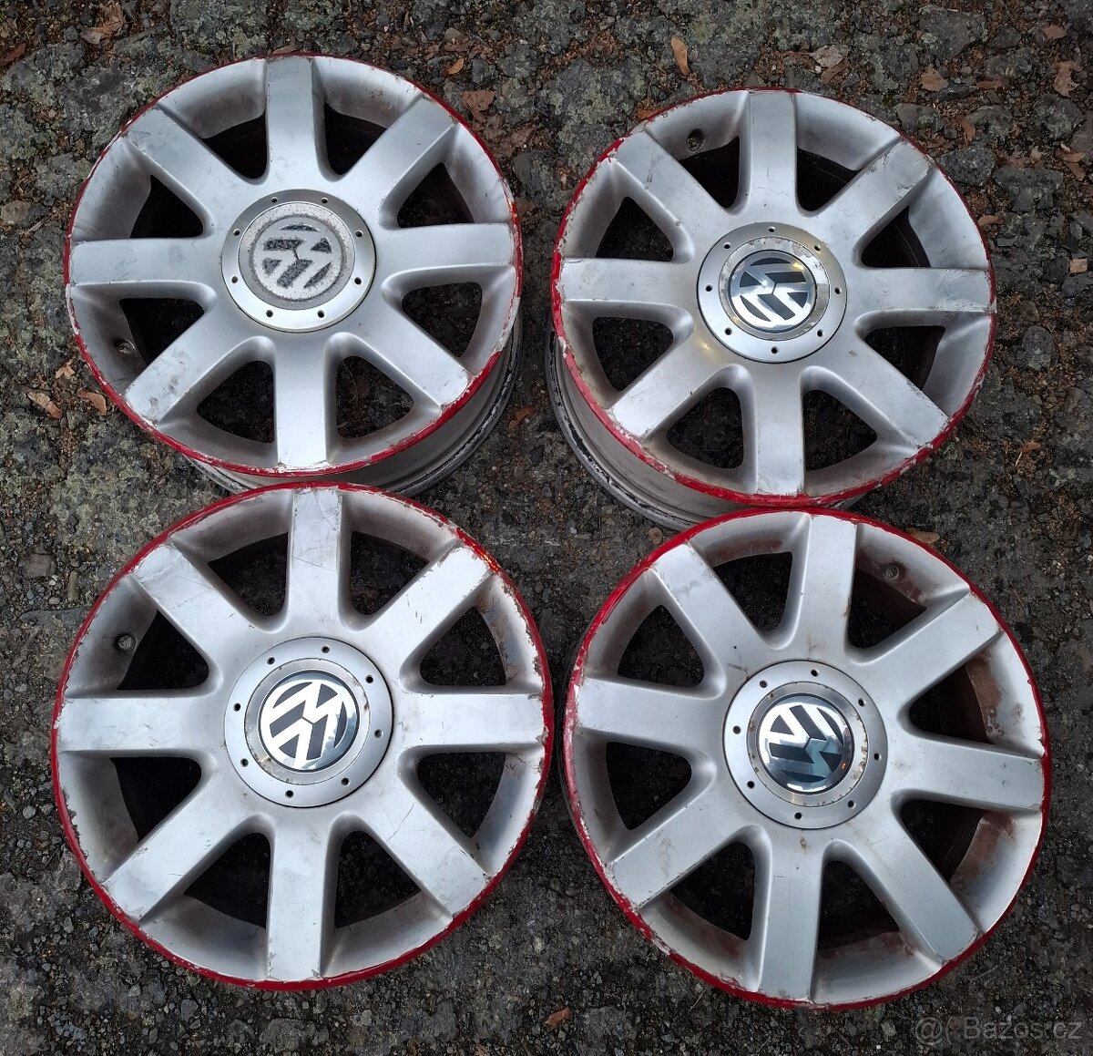 Alu VW 5x112 6.5JX16H2 ET50 5K0601025AL