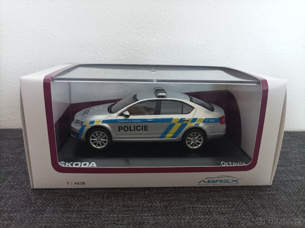 Model Škoda Octavia III POLICIE Abrex 1:43