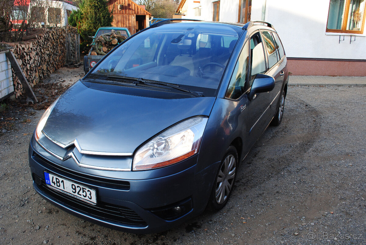 Citroen C4 picasso 1.6HDI porucha turba