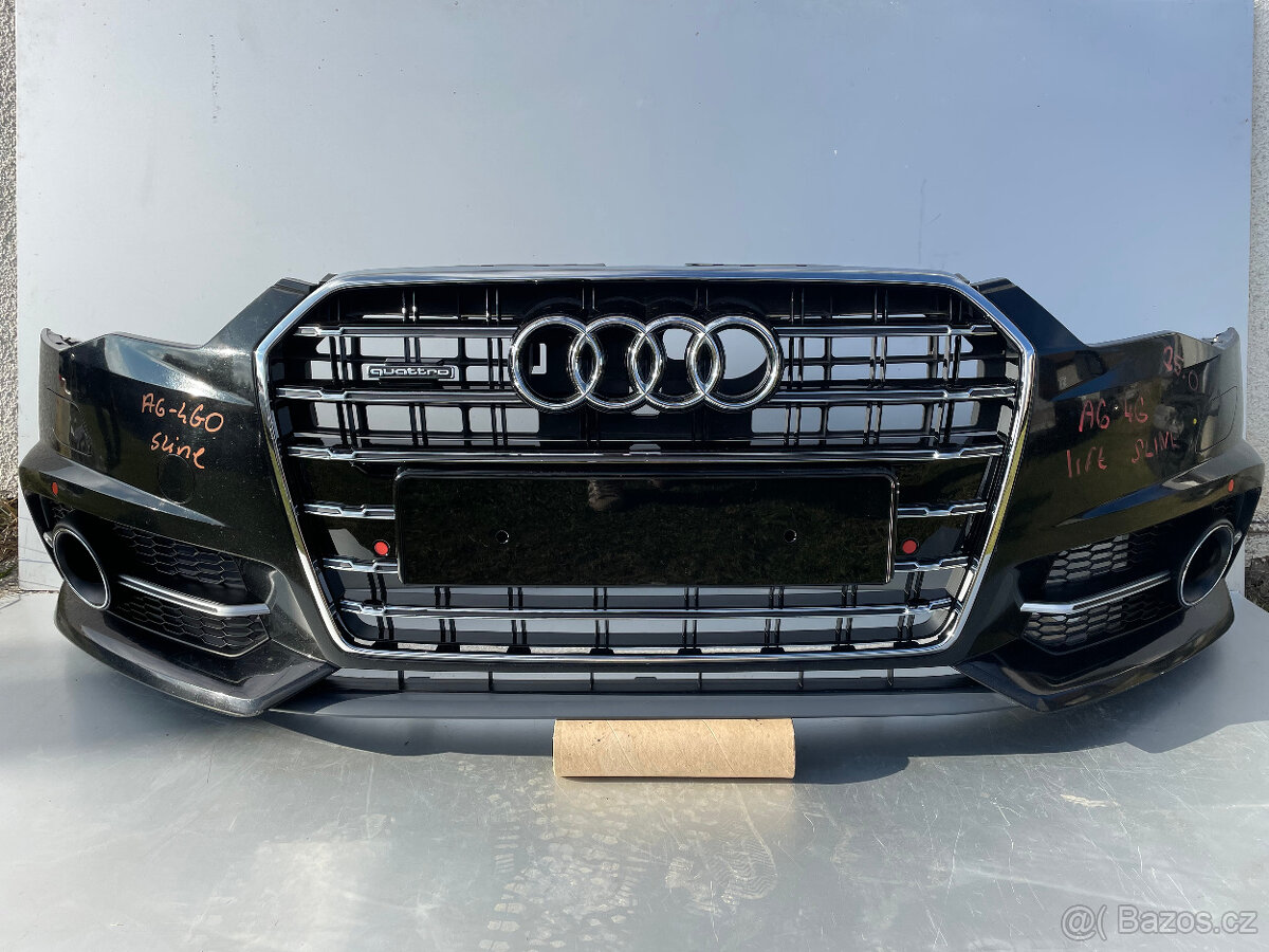 AAUDI A6 4G C7 FACELIFT SLINE - kompletní přední nárazník