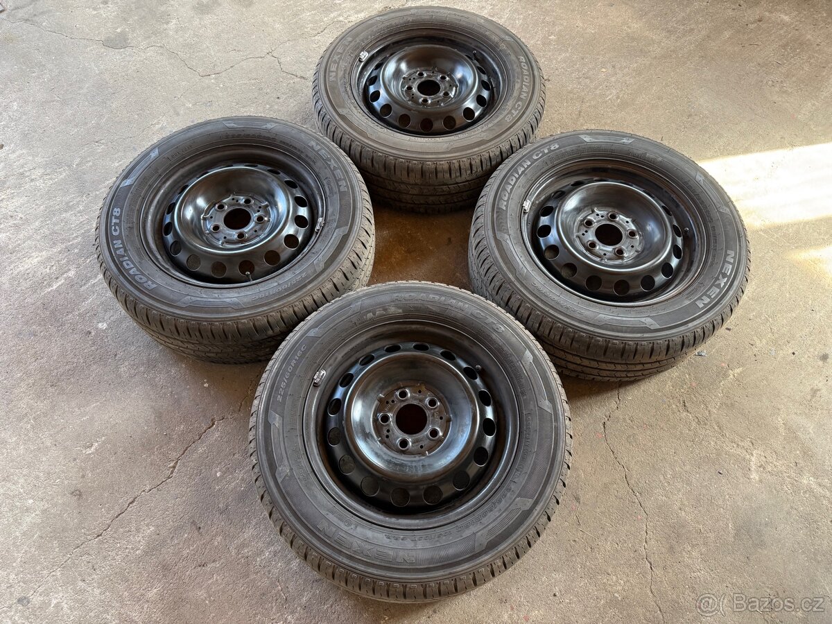 Originální plechové disky Mercedes-Benz Vito 5x112 R16